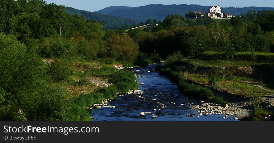 River, Waterway, Nature Reserve, Bank