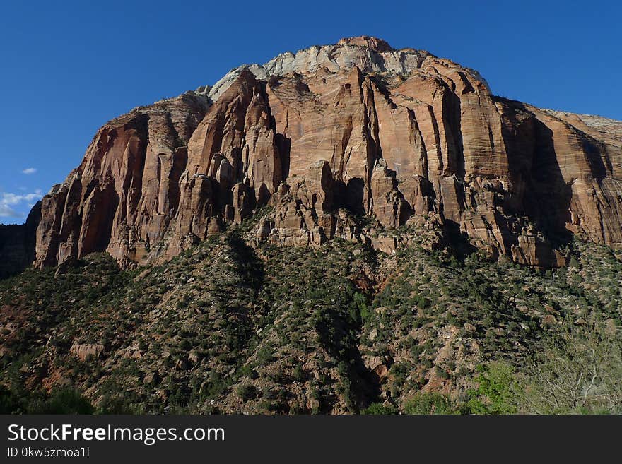 Rock, Badlands, Escarpment, Wilderness