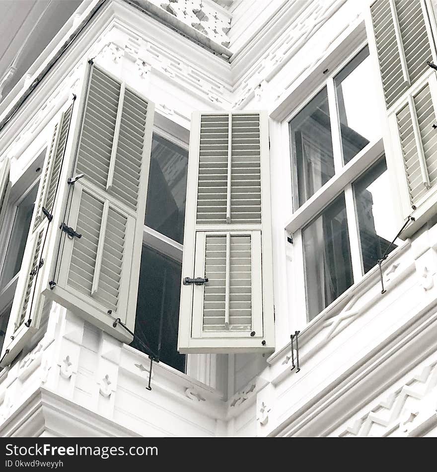 White Wooden Windows