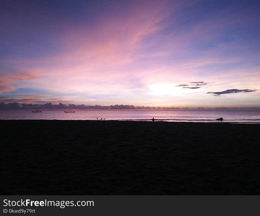 Sunset on Beach