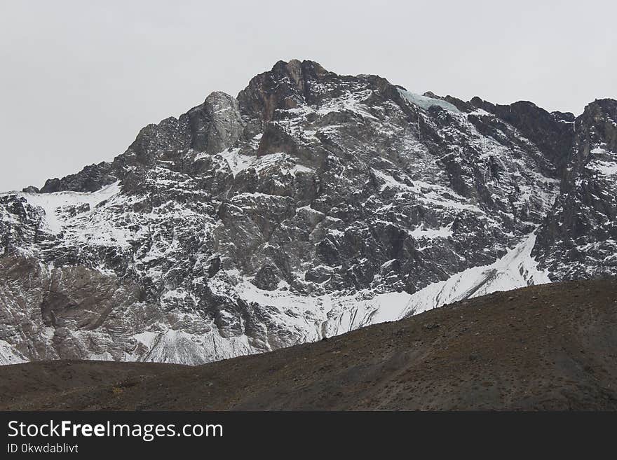 Snow Covered Mountain