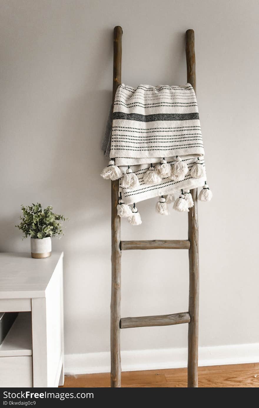 Brown Wooden Ladder