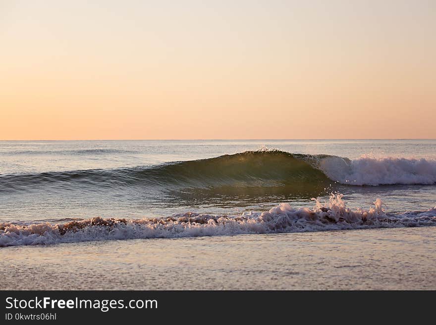 Green Body of Water Wave