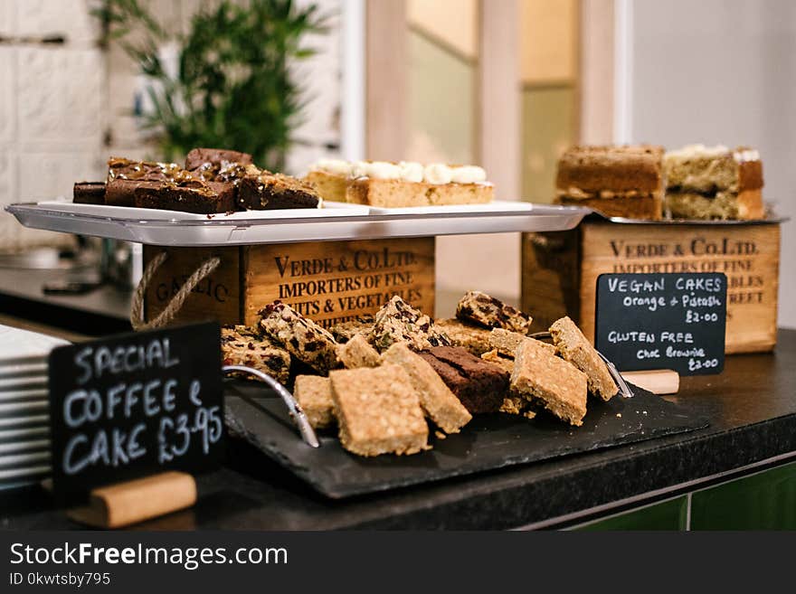 Pastries On Tray