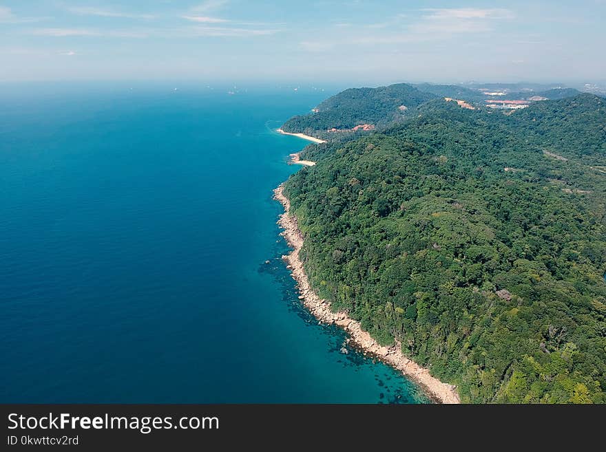 Bird&#x27;s Eye View Of Beach