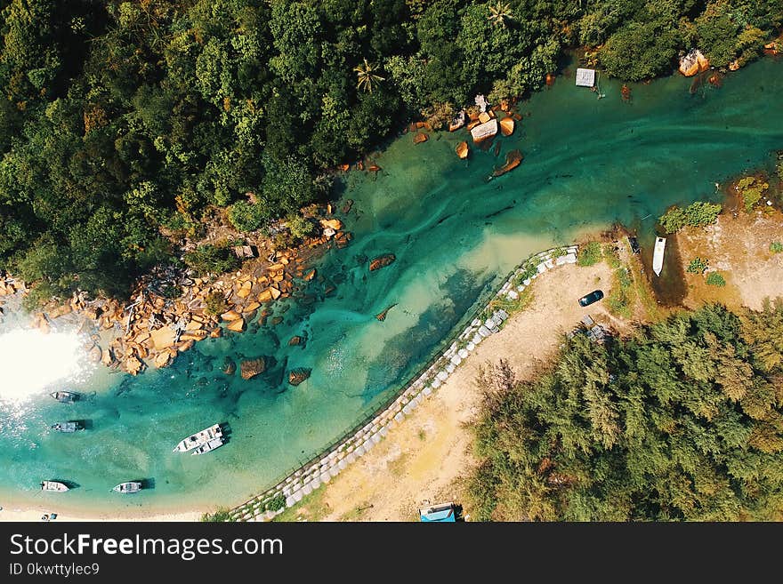 River Aerial Photo