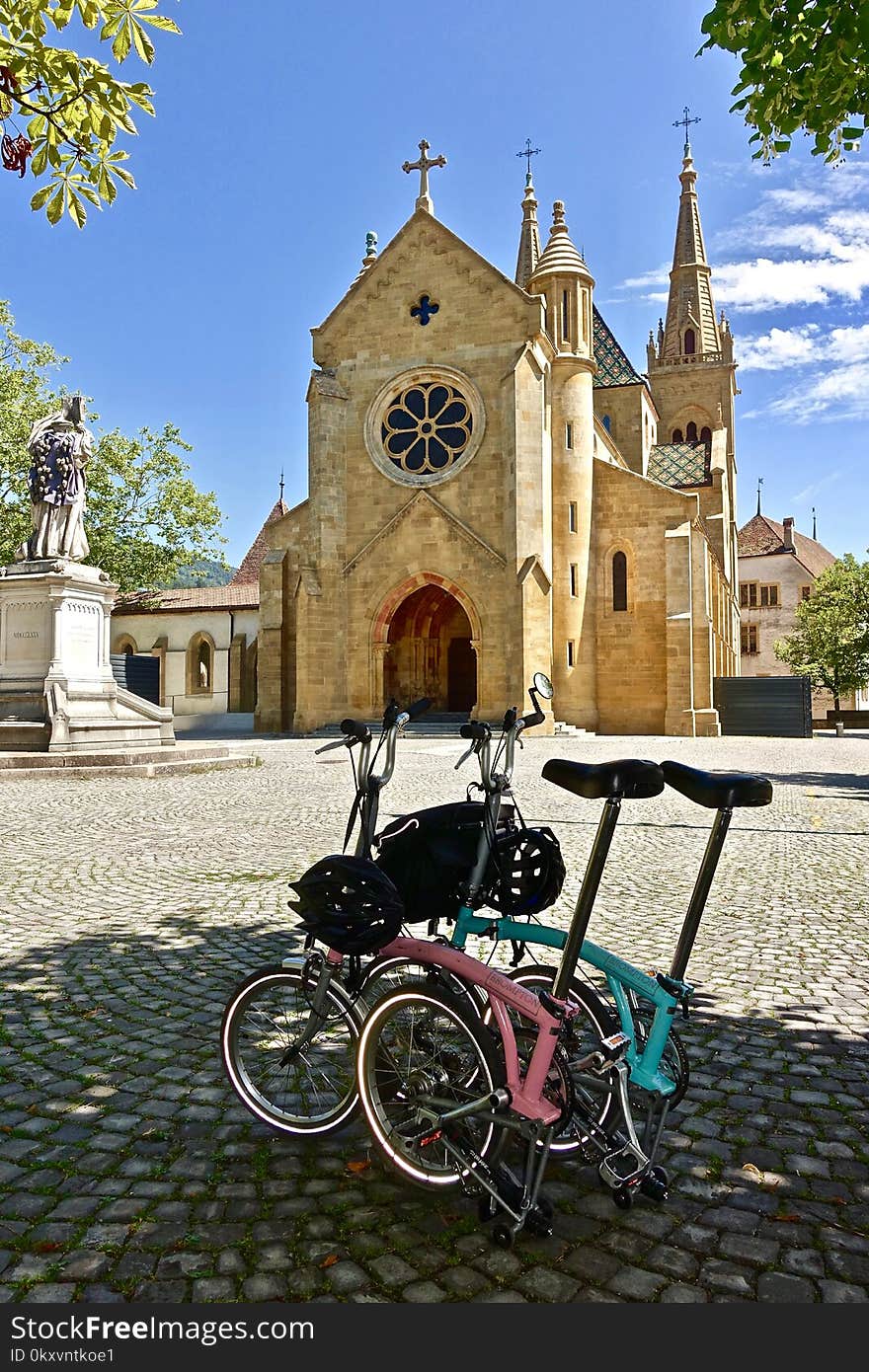 Tree, Church, Sky, Medieval Architecture