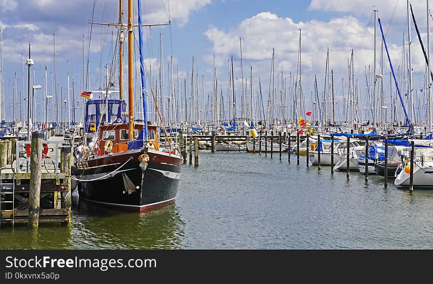 Marina, Harbor, Waterway, Dock