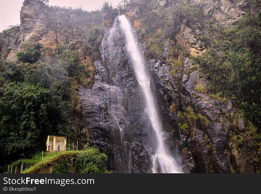 Waterfall, Nature, Water, Body Of Water