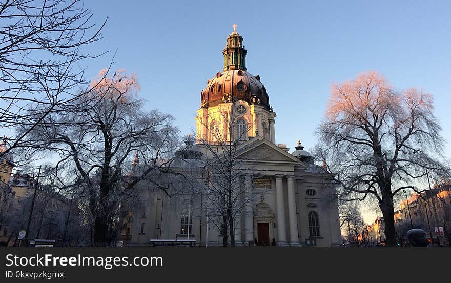 Sky, Building, Landmark, Church