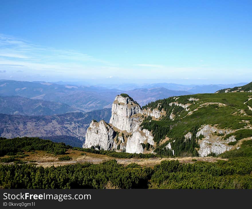 Mountainous Landforms, Mountain, Sky, Mount Scenery