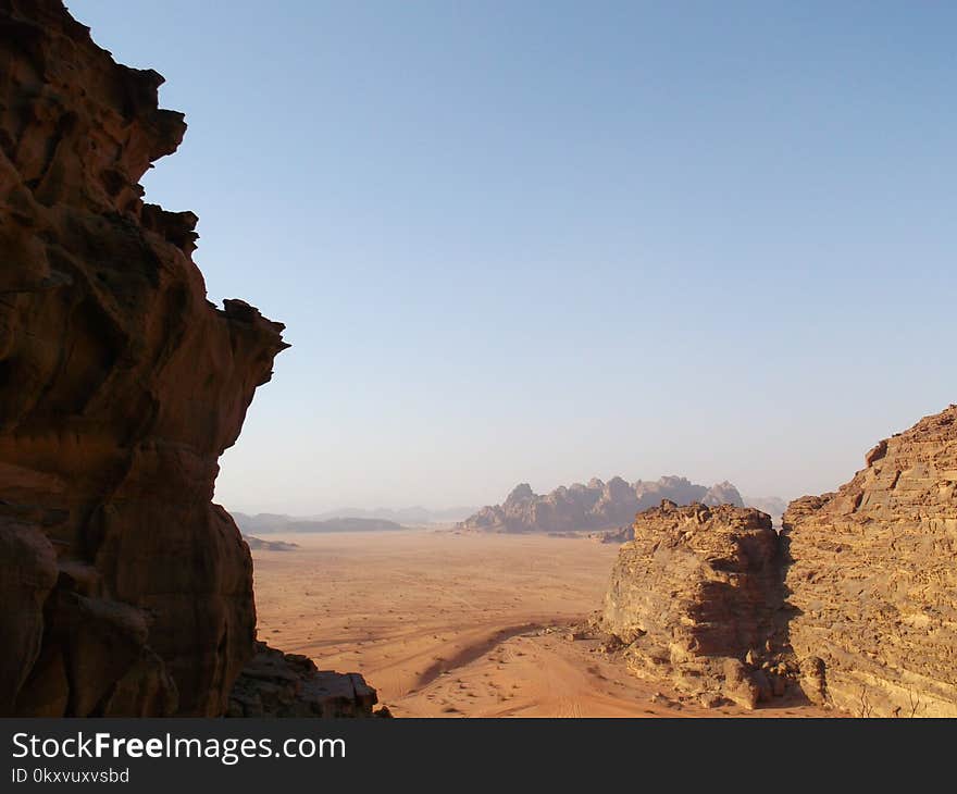 Historic Site, Wadi, Rock, Sky