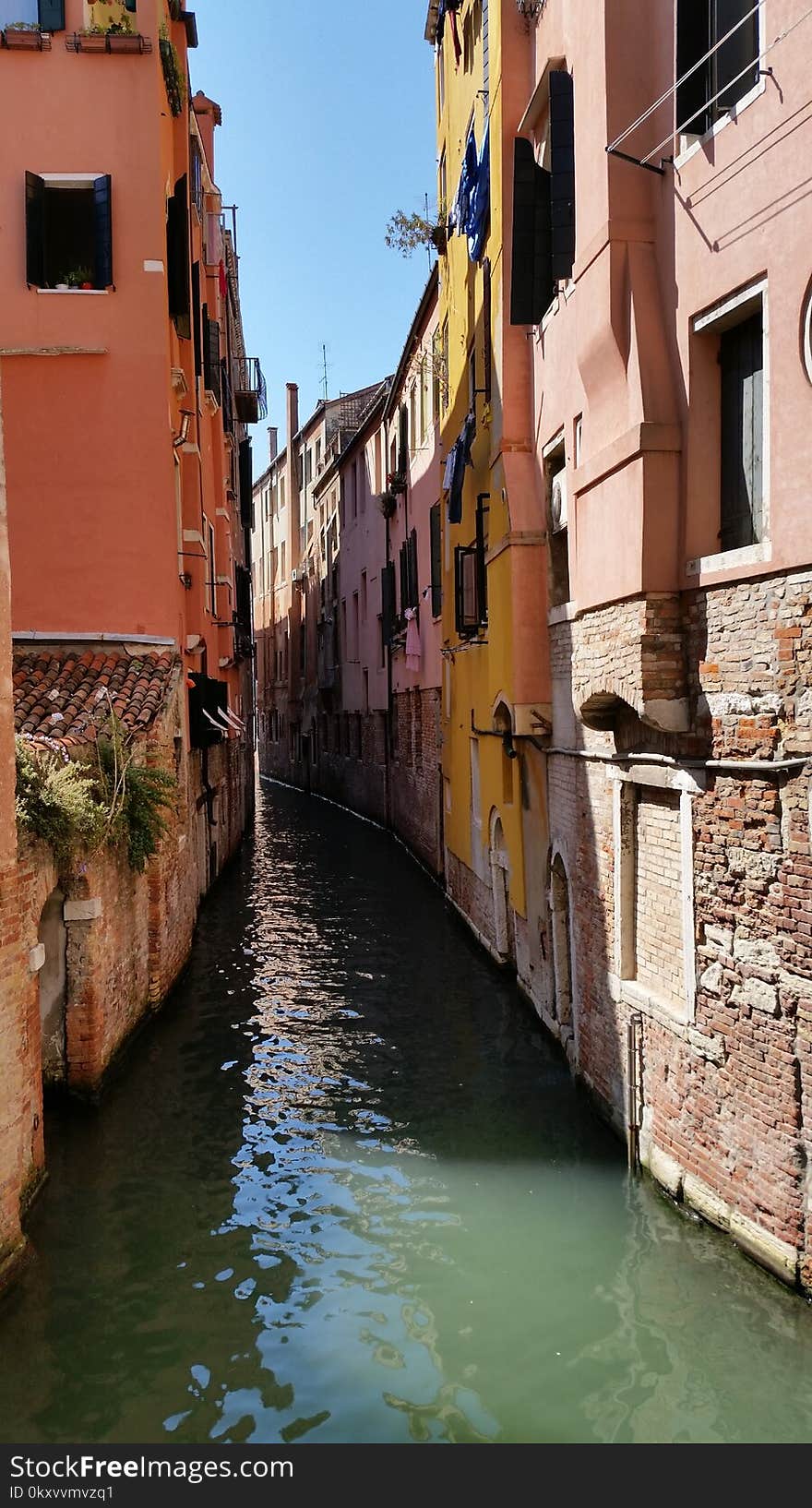 Waterway, Canal, Town, Water