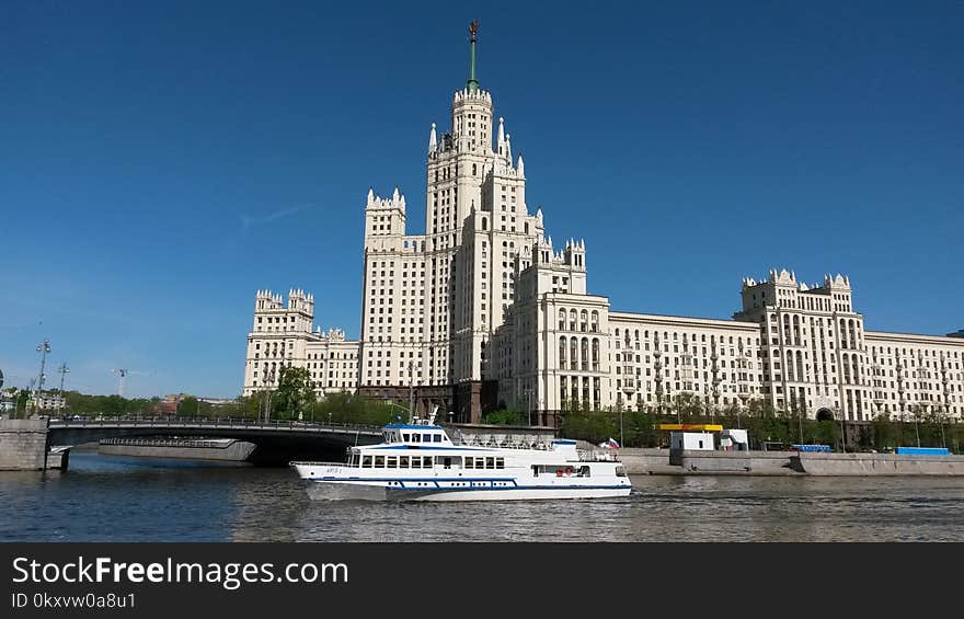 Landmark, Skyscraper, Waterway, City