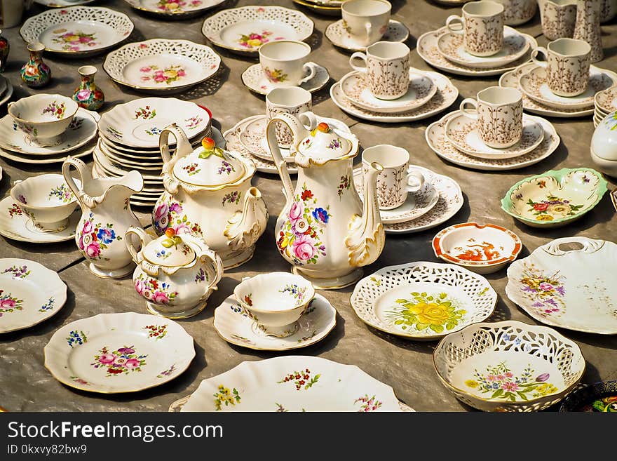 Porcelain, Dishware, Tableware, Ceramic