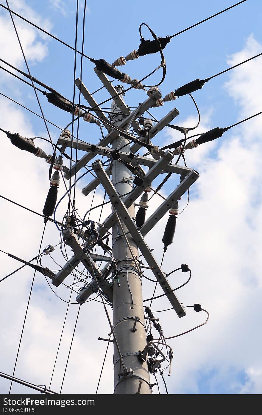 Electricity, Sky, Overhead Power Line, Electrical Supply