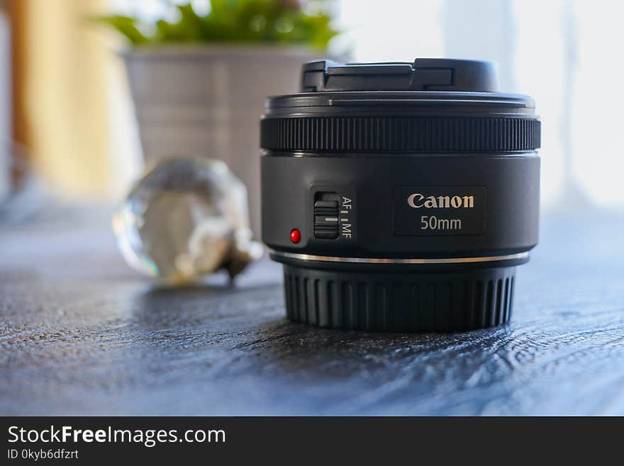 Close-Up Photography of Camera Lens