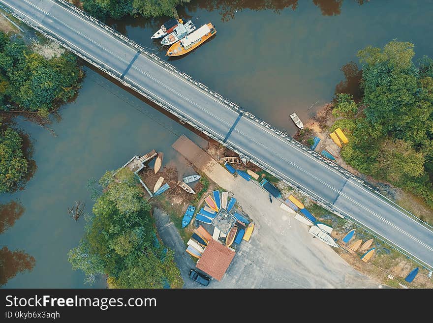 Aerial Photo of Bridge