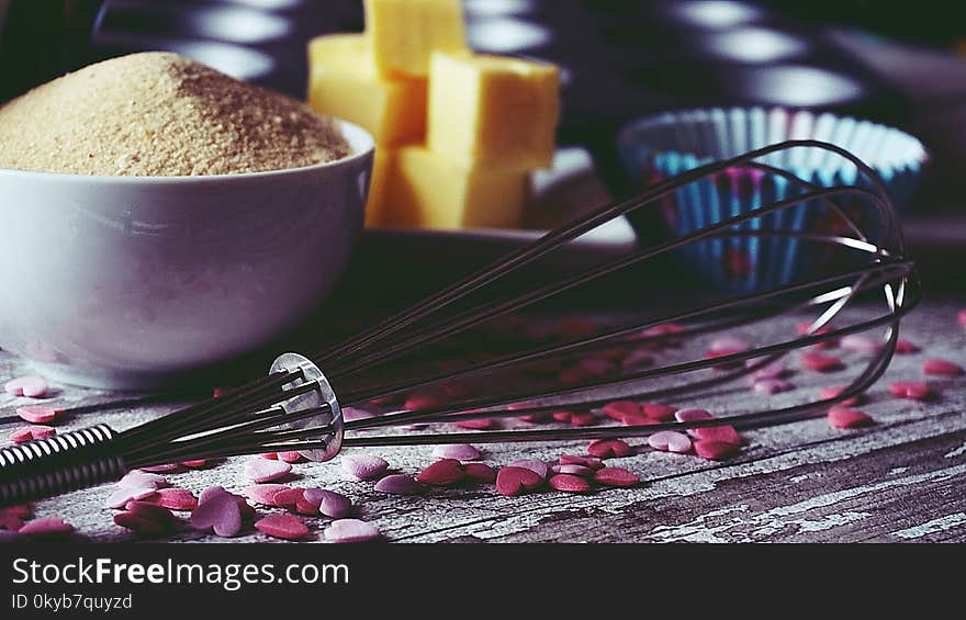 In Closeup Photography of Gray Whisk