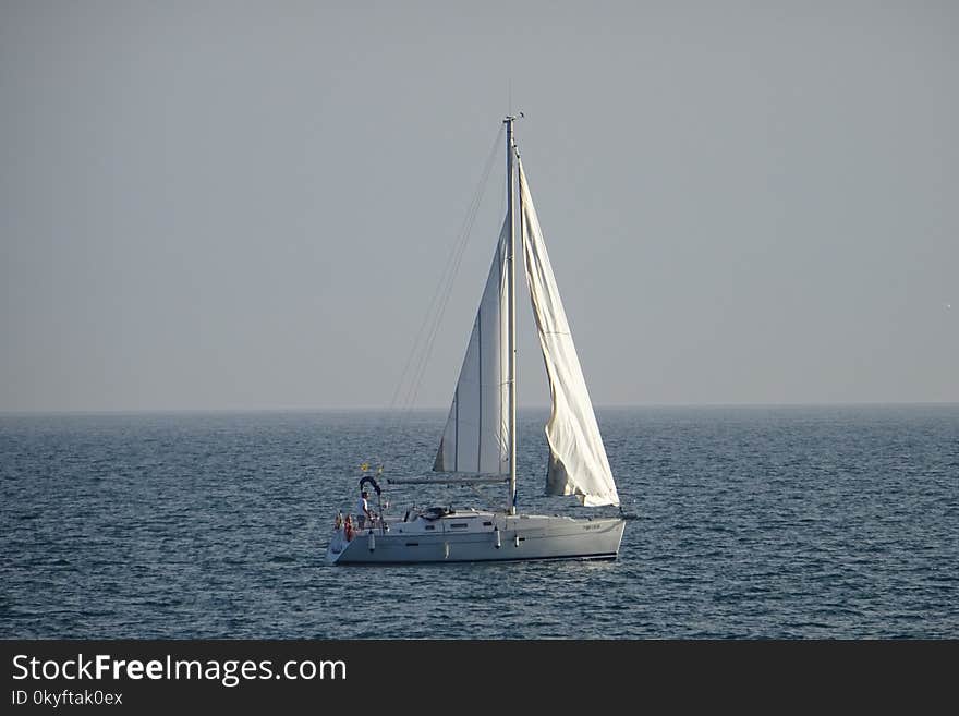 Sail, Sailboat, Water Transportation, Sailing