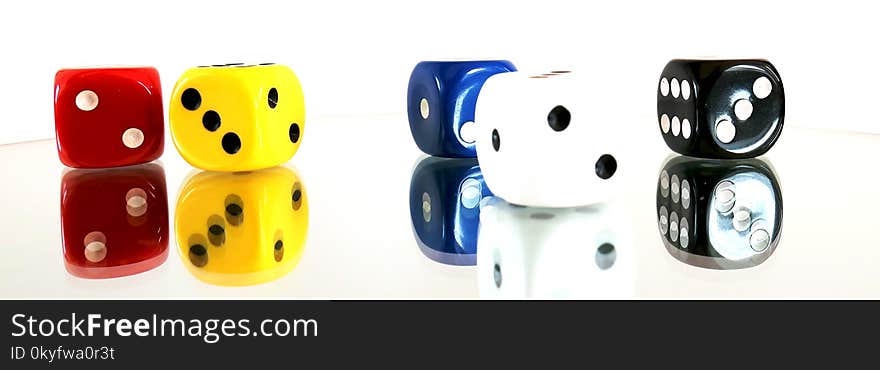 Yellow, Dice Game, Product, Dice