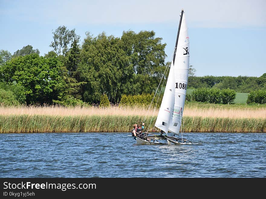 Water, Waterway, Sail, Water Transportation