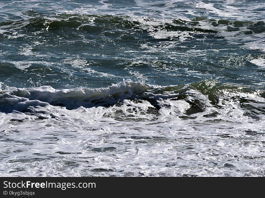 Wave, Sea, Water, Wind Wave