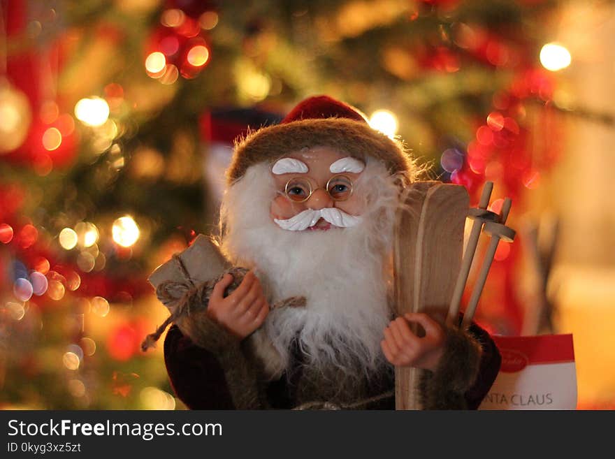 Christmas, Santa Claus, Christmas Decoration, Facial Hair