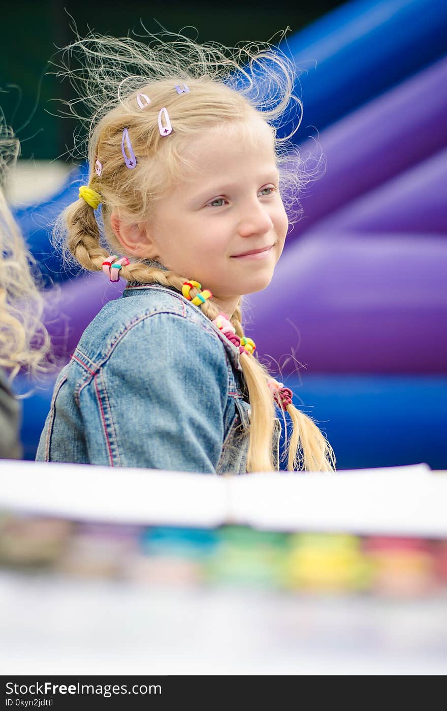 Little Lovely Child Portrait