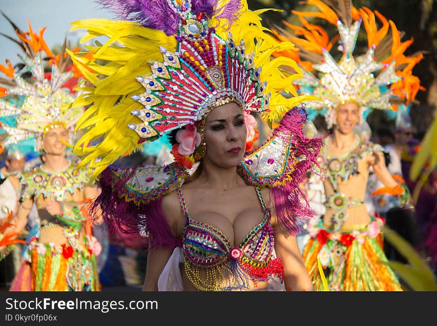 Selective Focus Photography Of Woman Wearing Costume