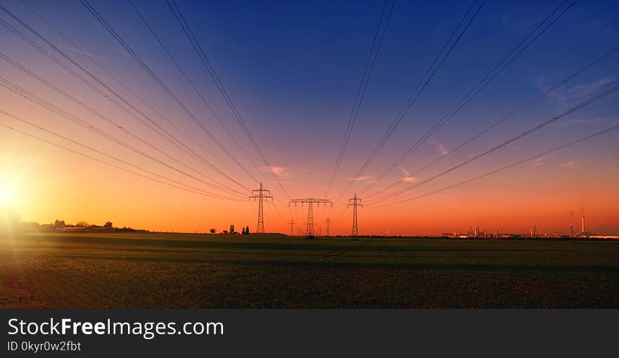 Photography of Electrical Towers in the Field