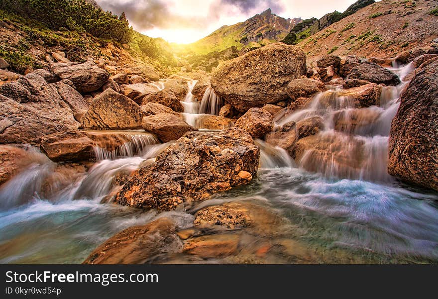 Photography of Flowing Water