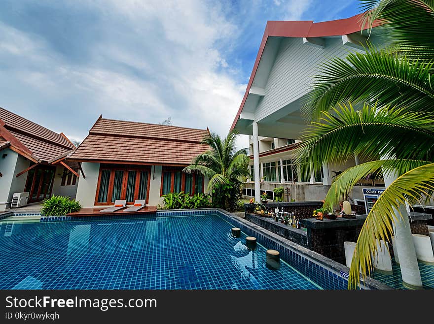 Swimming Pool Near Villas