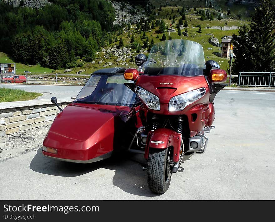 Motor Vehicle, Motorcycle, Sidecar, Vehicle