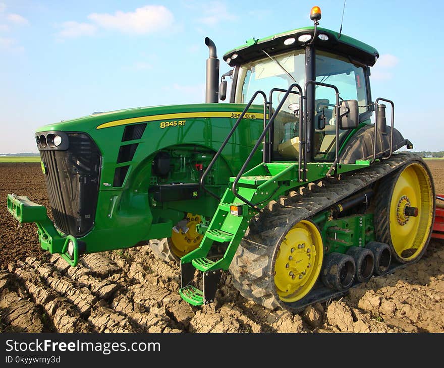 Agricultural Machinery, Tractor, Field, Agriculture