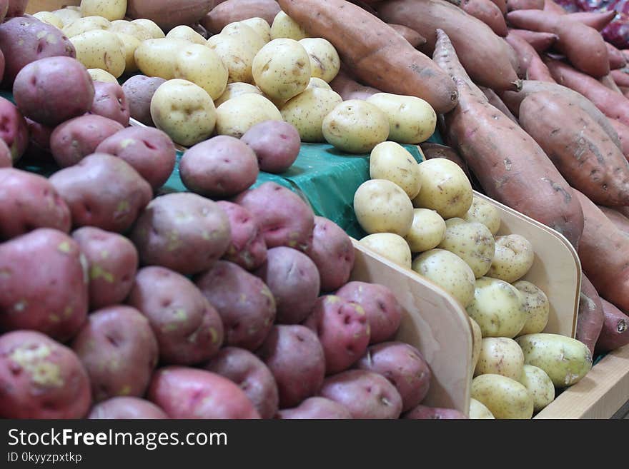 Root Vegetable, Produce, Vegetable, Potato