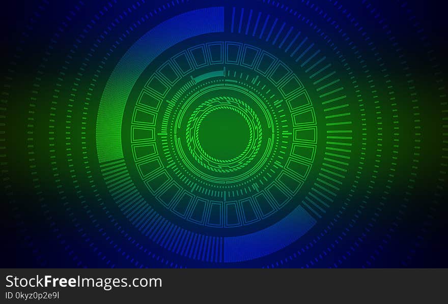 Green, Technology, Circle, Computer Wallpaper