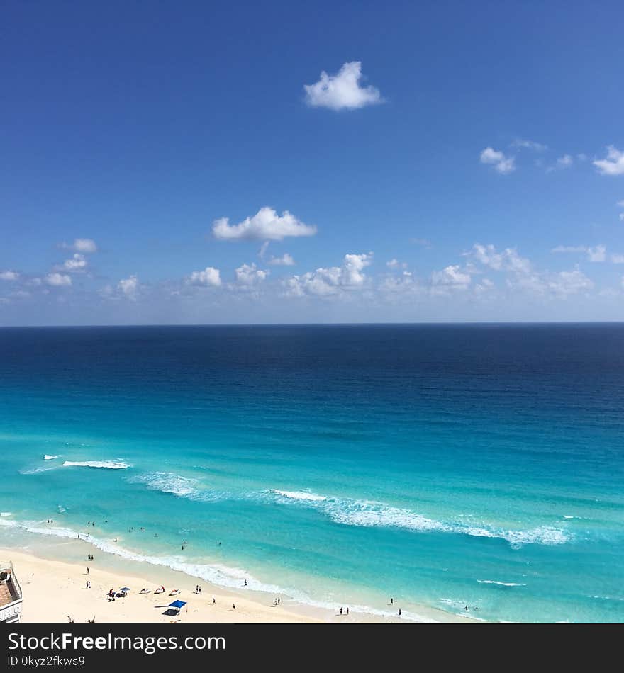 Sky, Sea, Blue, Horizon