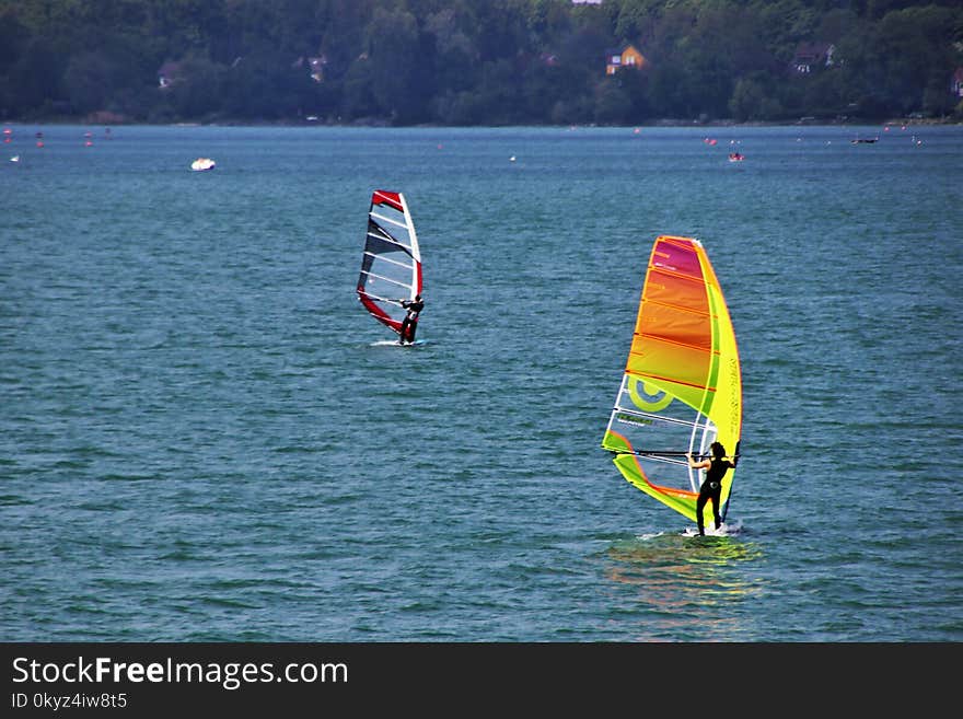 Windsurfing, Water, Surfing Equipment And Supplies, Wind