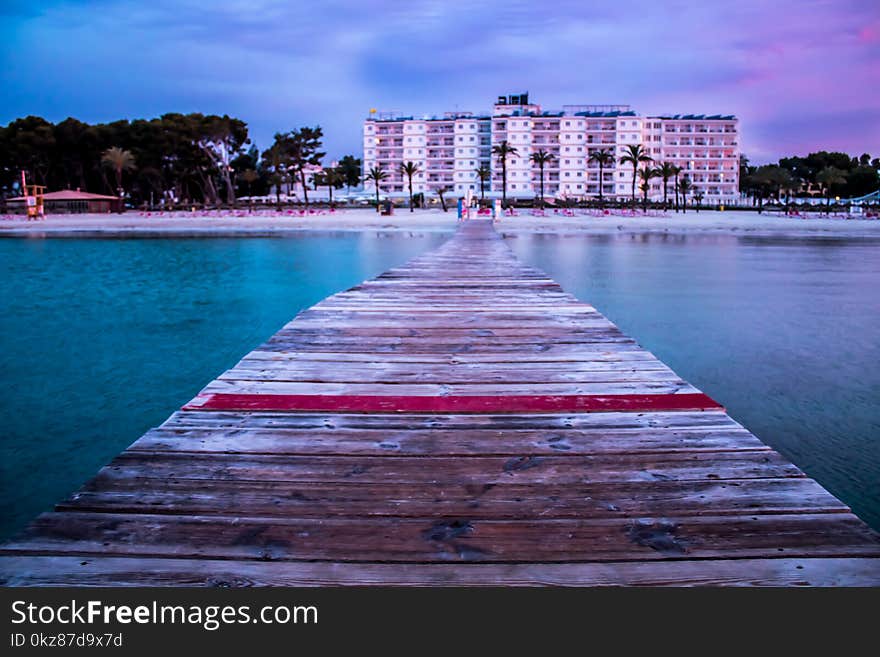 Pier In Mallorca