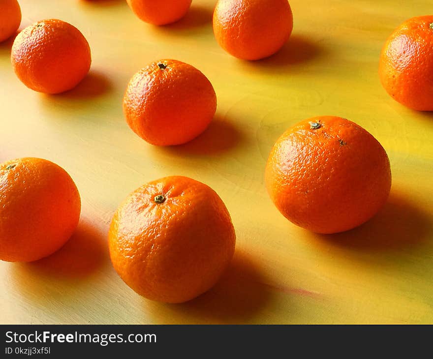 Oranges and mandarin