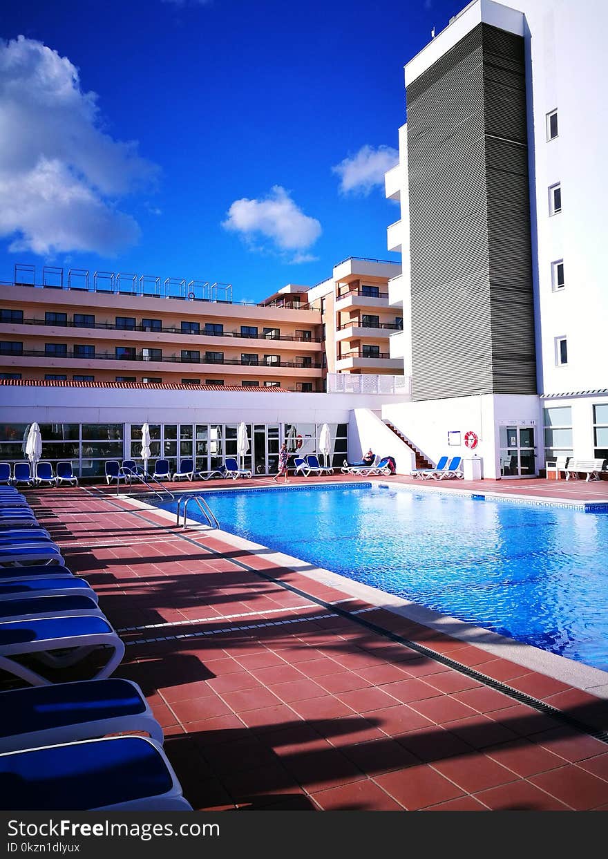 Reflection, Water, Swimming Pool, Condominium