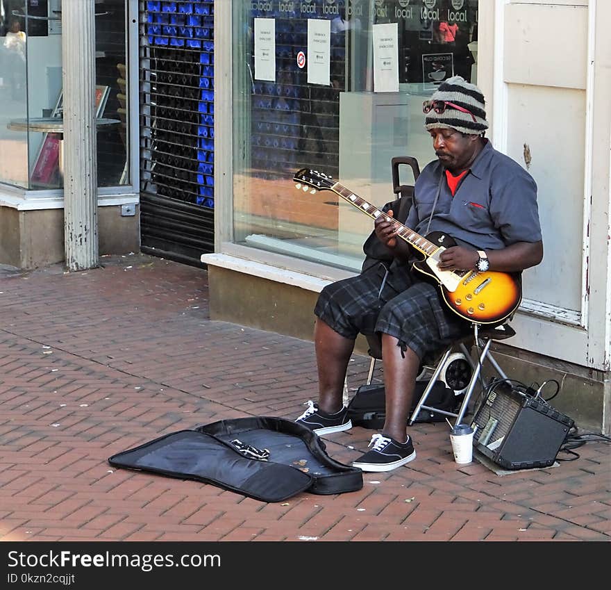 Musical Instrument, Musician, Street, Road