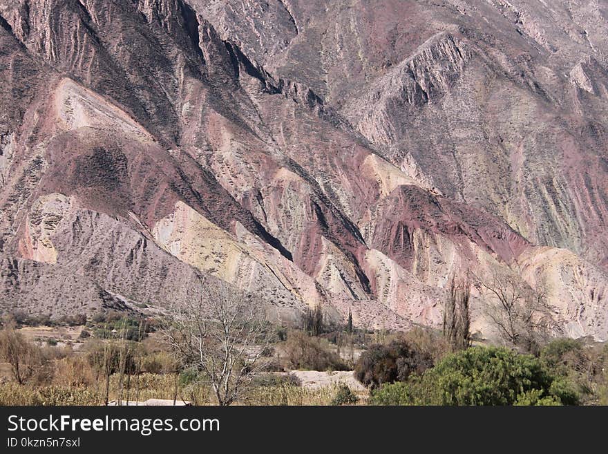 Badlands, Mountainous Landforms, Rock, Wilderness