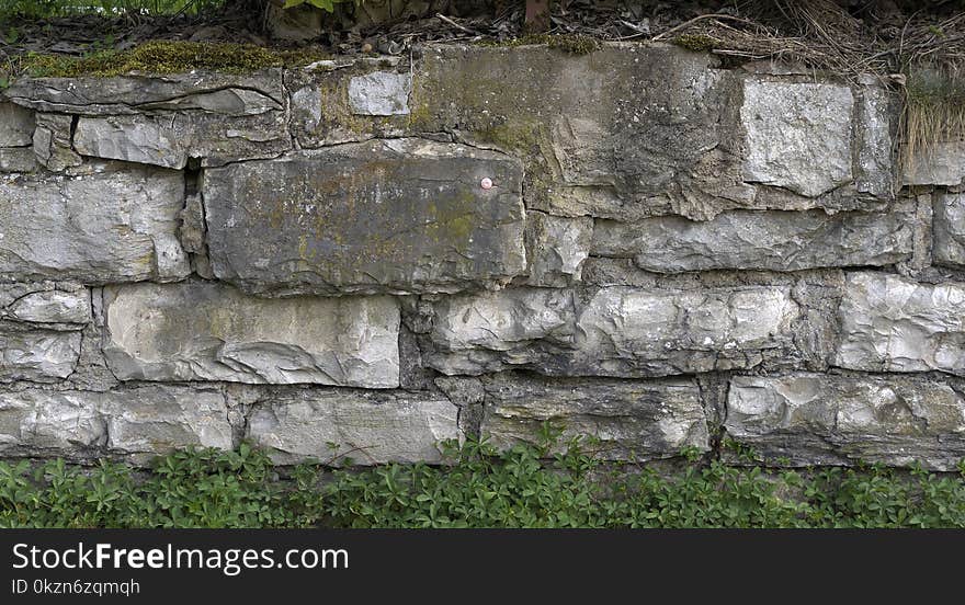 Wall, Stone Wall, Rock, Bedrock