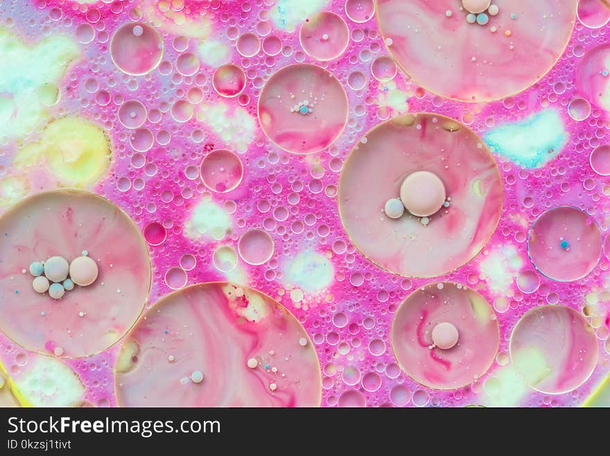 Abstract fluid pattern. Colorful painted background. Decorative marble texture.