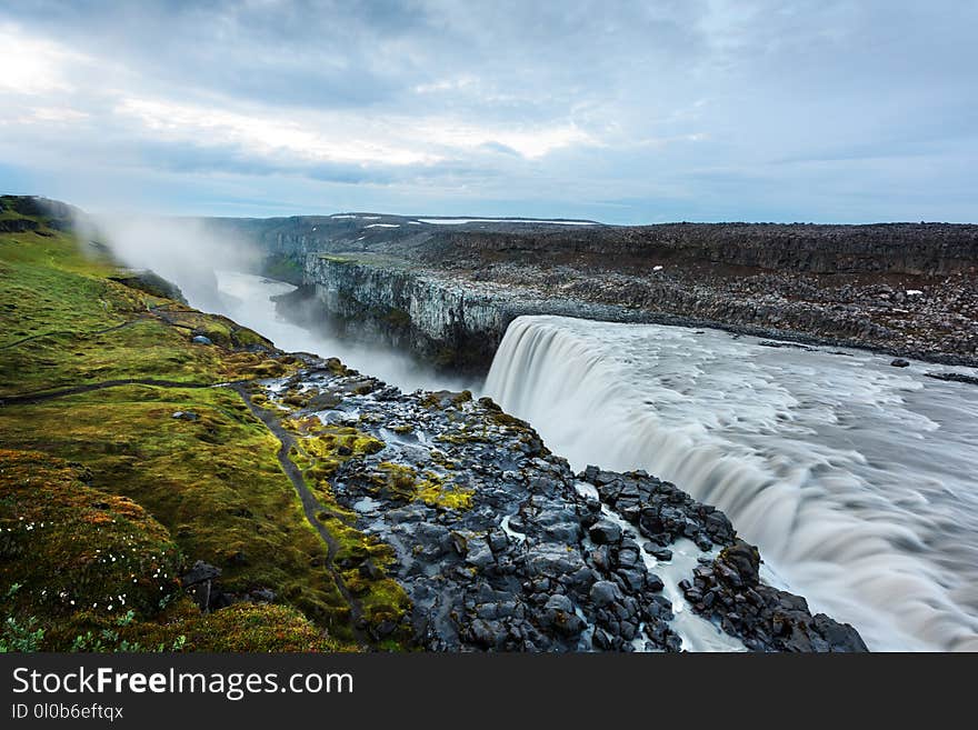 Most powerful waterfall Dettifoss