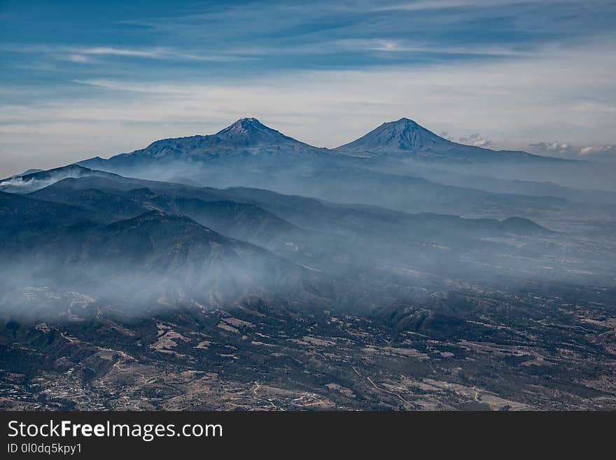 Scenic View of Mountains