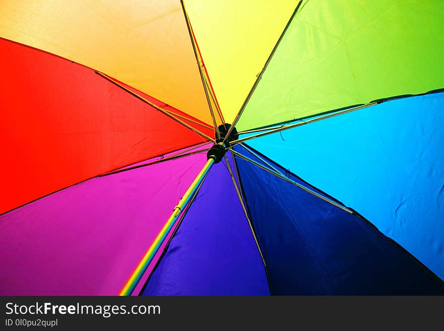 Multicolored Umbrella