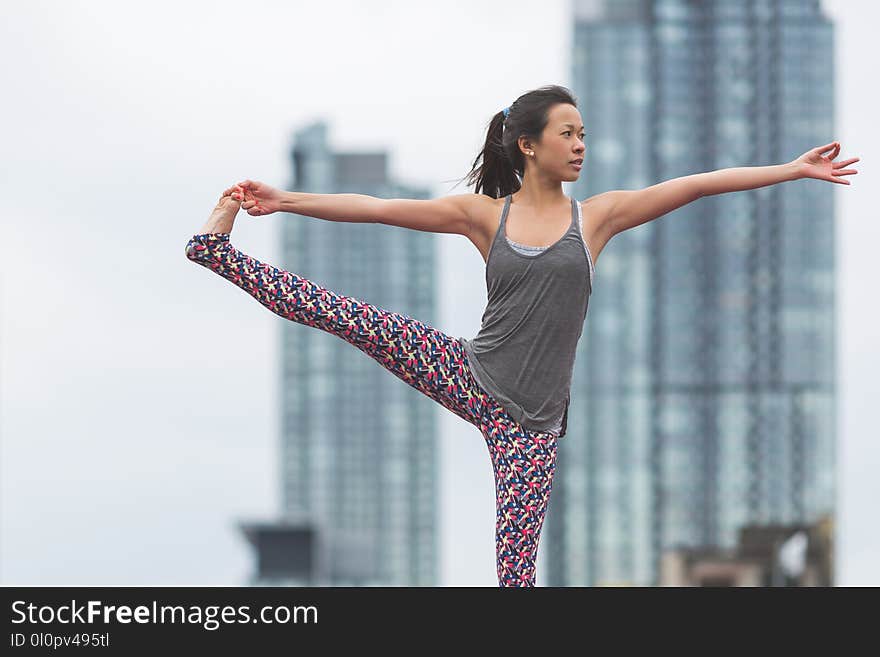 Photo of Woman Stretching